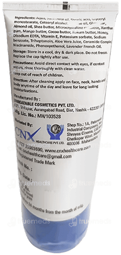 Cnx Intense Moisturizing Cream 150Gm